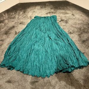 Robert Stock vintage bohemian silk skirt